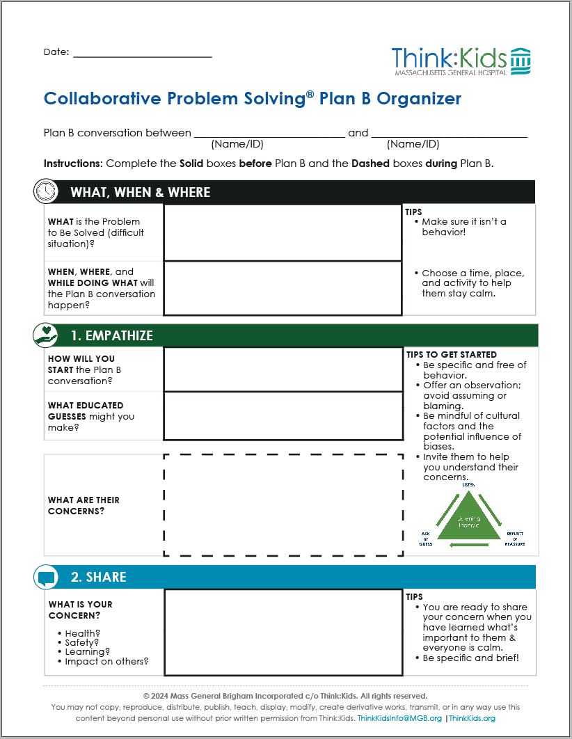 Plan B Organizer