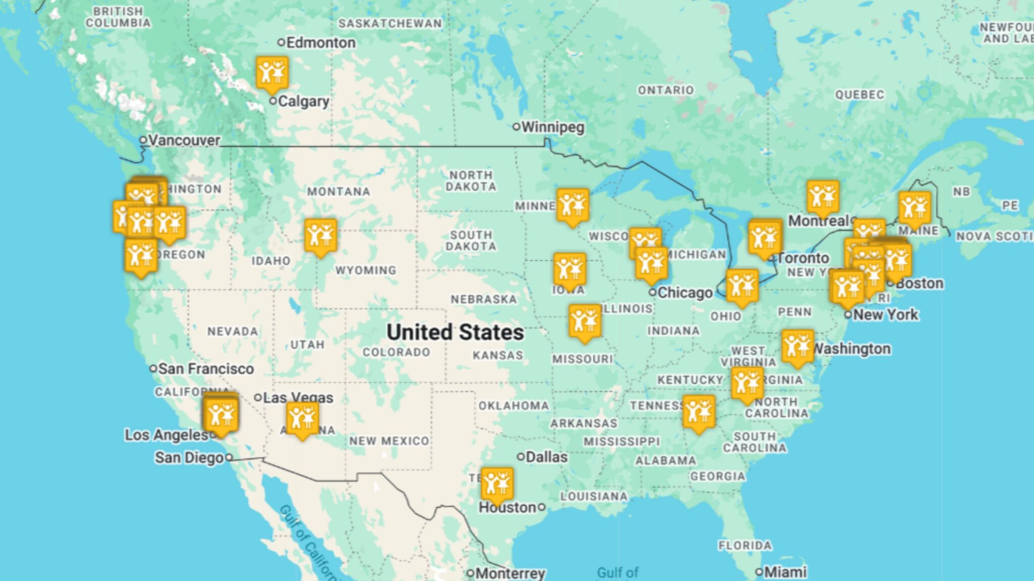 Certified Community Parent Support Locations